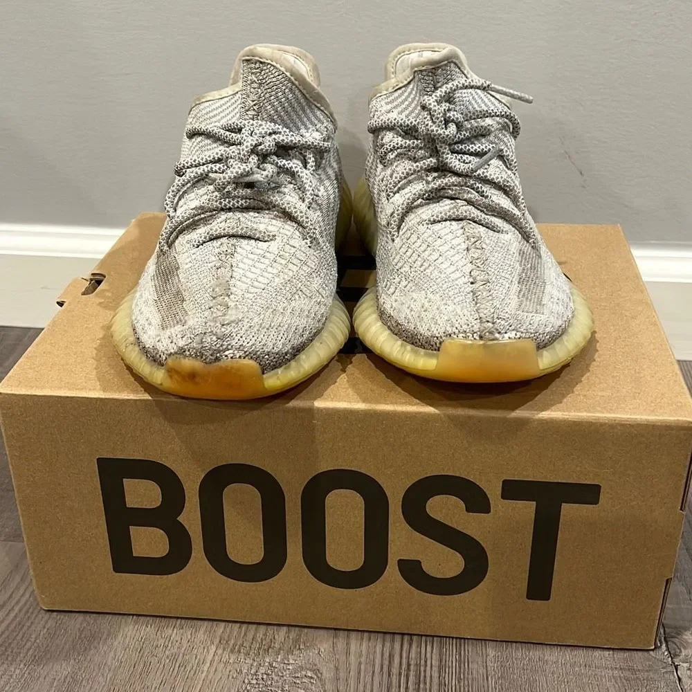 Adidas Yeezy Boost 350 V2 Static Colorway Men’s Size 7 Athletic Shoes Sneakers
